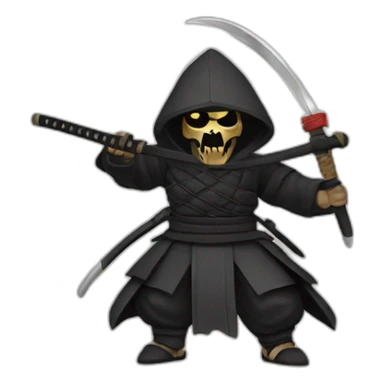 bushido zho reaper sticker