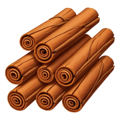 Cinnamon stick sticker