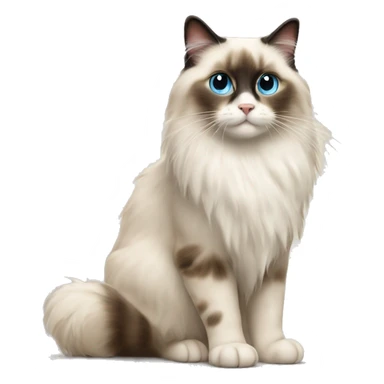 ragdoll cat PROUD WALK sticker
