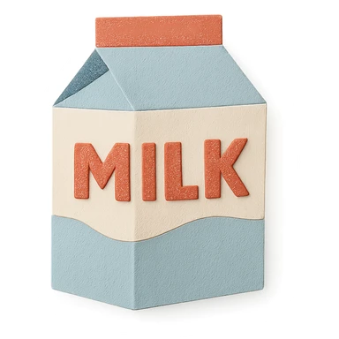 milk sticker