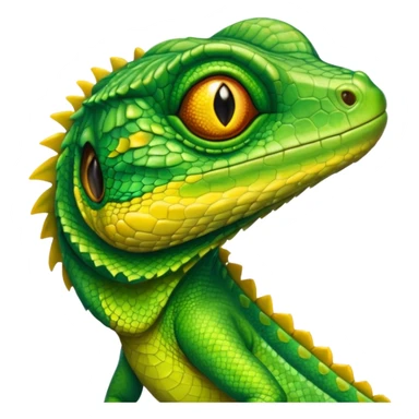 Groom lizard sticker