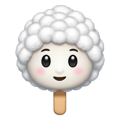 A q-tip with no face, just an object sticker