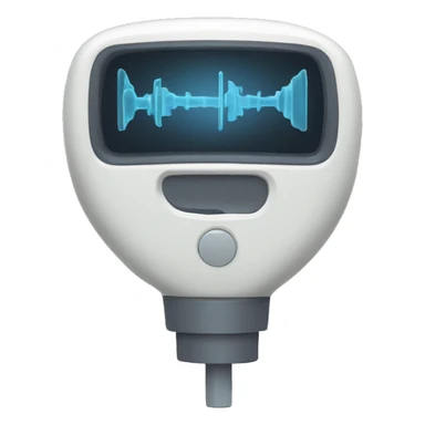 Ultrasound transducer sticker