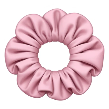 pastel pink scrunchie sticker