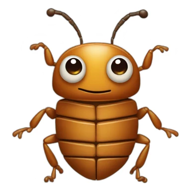 break-dancing bed bug sticker