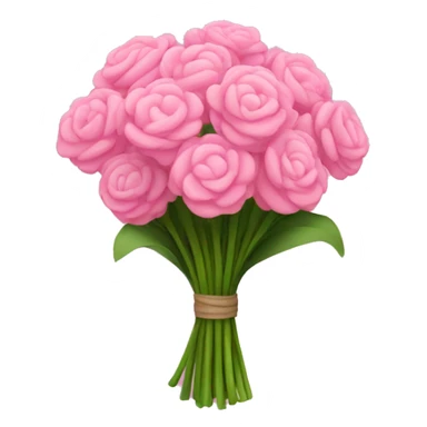 Pink Bouquet of flower sticker