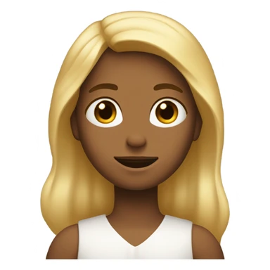 Jésus avec une petite fille blanche et brune sticker