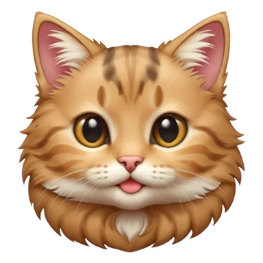 Cute kitten sticker