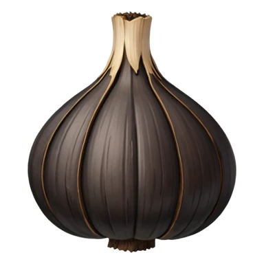 black garlic sticker