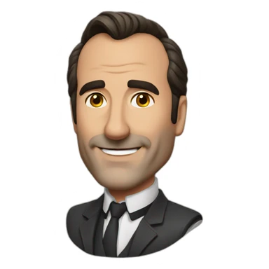 Jean Dujardin sticker
