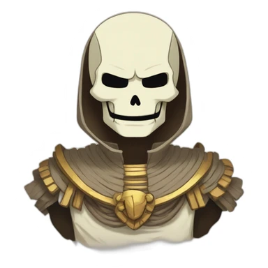 Undertale papyrus sticker