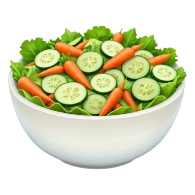 Veggie salad with no tomatoes sticker