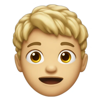 Mad cute child sticker