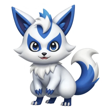 Zangoose-Meowstic-Absol-Pachirisu-fusion sticker