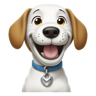 snoopy dog smiling sticker