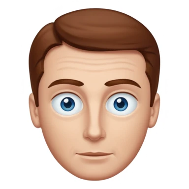 Jack Haley (1897-1979) with blue eyes, brown hair sticker