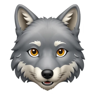 Wolf sticker