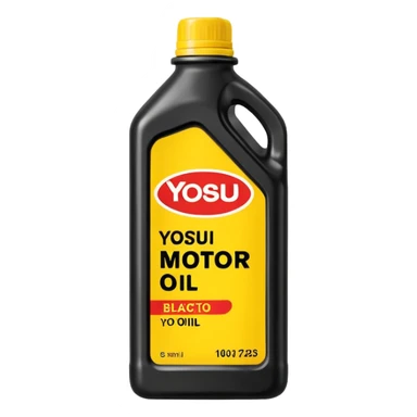 yosu motor oil sticker