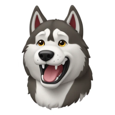 SMU Husky sticker