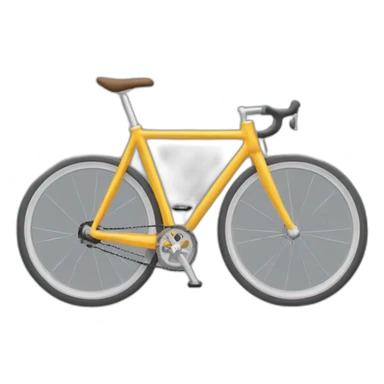 Velo en roue arrière sticker