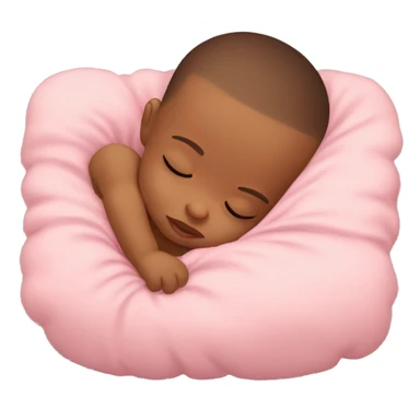 Baby slepping sticker