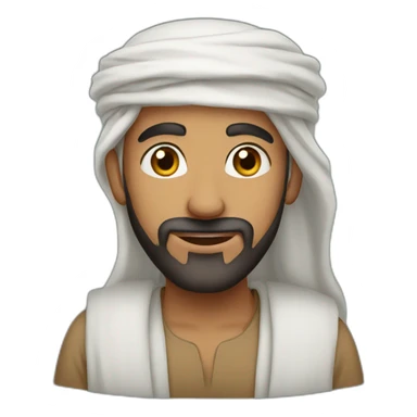 arabian man sticker