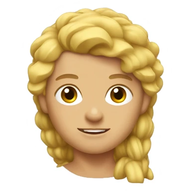 Blonde barbarian sticker