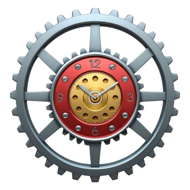 Clock Gear sticker