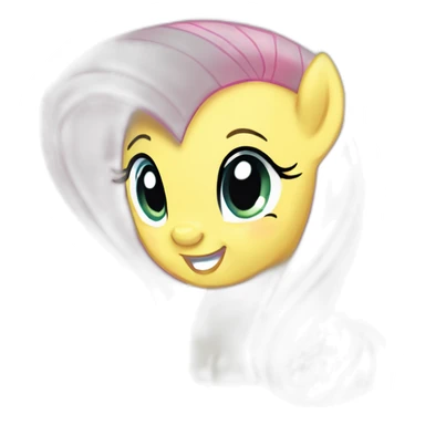 Fluttershy my little pony sticker