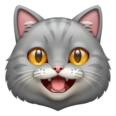 cat crying laughing sticker