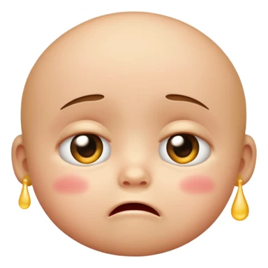 Please make an iPhone version of the baby emoticon that hurts because of the fever sticker