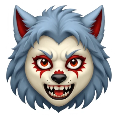 Female Werewolf sticker