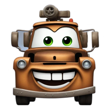 Tow Mater sticker