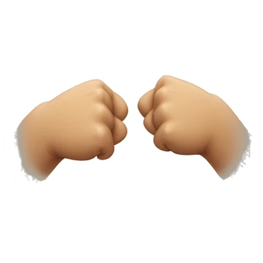 hearts fist bump sticker