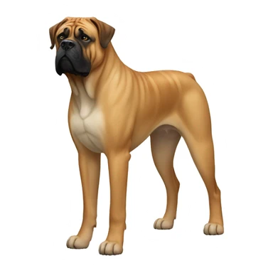 Bullmastiff Dog Breed Full Body sticker