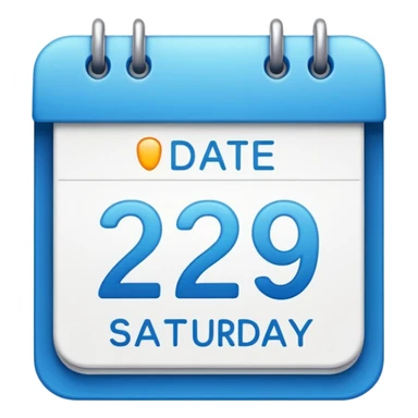 ios emoji styles for calendar that showed date 27 and titled Saturday sticker