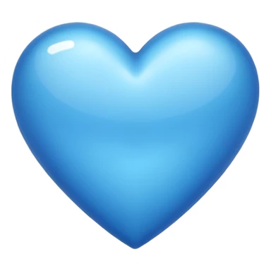 Corazón 💘 en color azul sticker