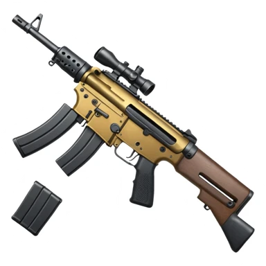 M16 service carbine rifle sticker