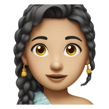 girl from bali  sticker