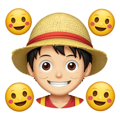 Create luffy emojis sticker
