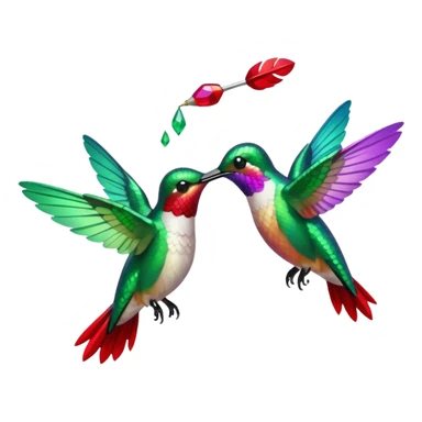 MORE HUMMINGBIRDS sticker