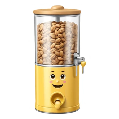 müsli dispenser sticker