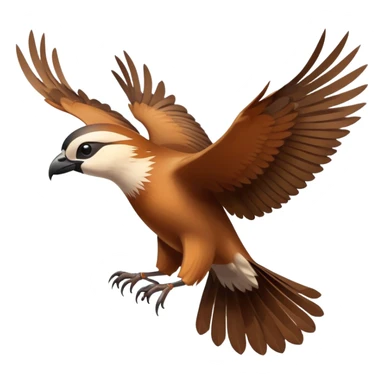 flying bird chatGPT sticker