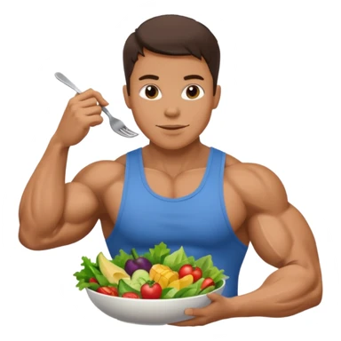 nutrition with a muscle arm sticker