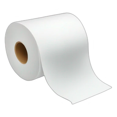 toilet paper sticker