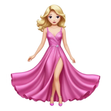 glitter pink sexy sticker