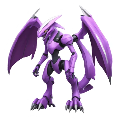  cool edgy Palkia-Genesect-Raptor full body sticker