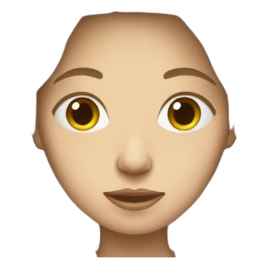 White Mother Mary sticker