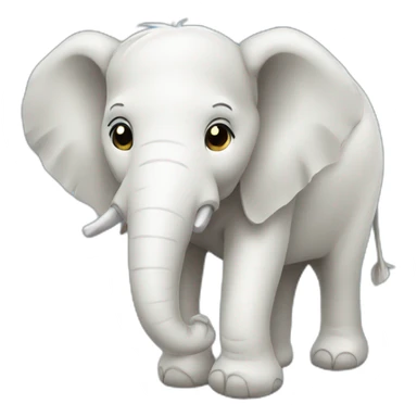 elefante blanco sticker