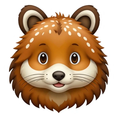 spoted animal sticker